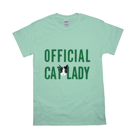 Original-Official Cat Lady T-Shirt - Green